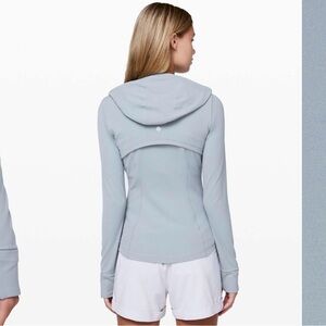 lululemon Hooded Define Jacket Light Gray